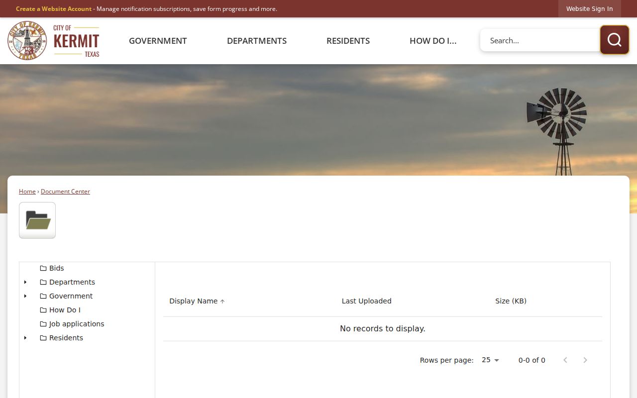 Winkler County criminal case resource in Kermit Document Center